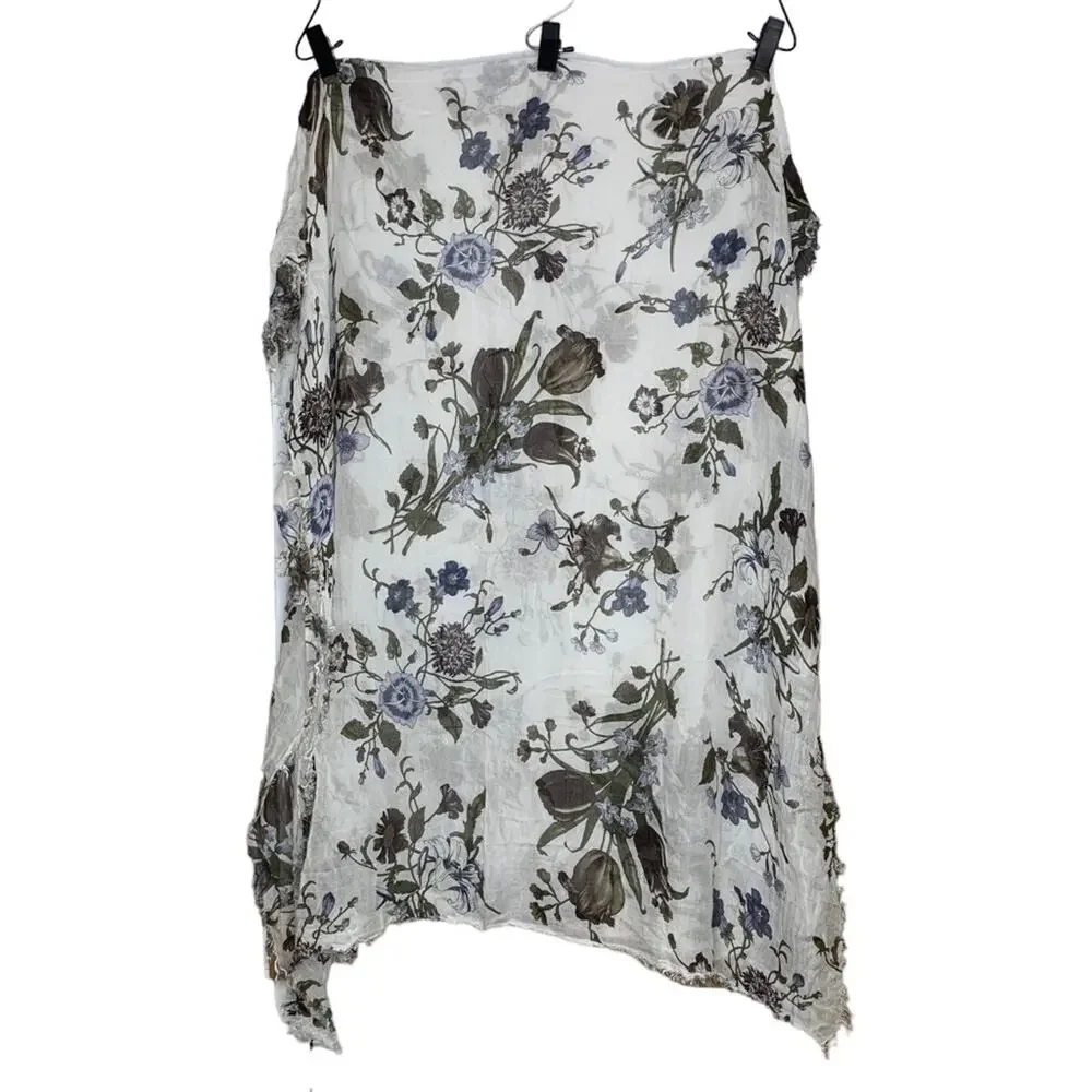 Nardi & Tagliaferri NWT Scarf Floral Print 70
